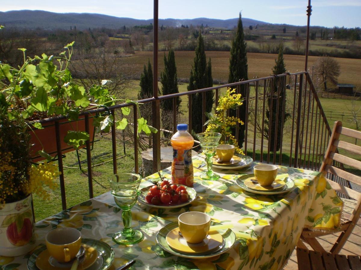La Casa Del Fattore Monteriggioni Eksteriør bilde